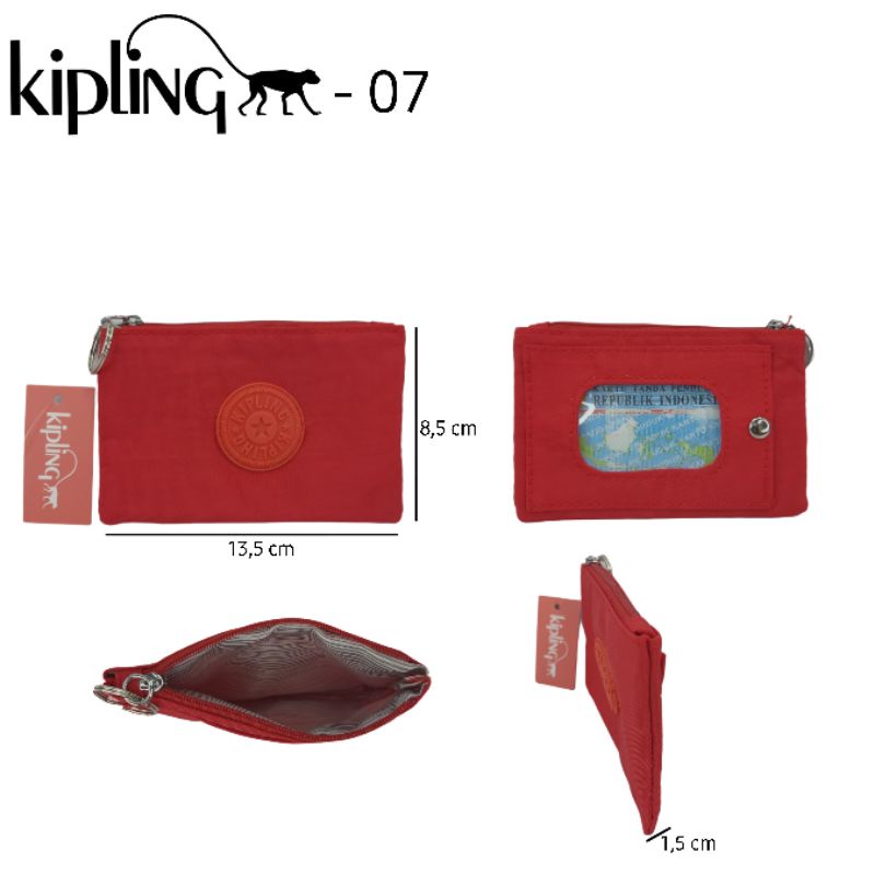 Dompet Kartu dan Kunci Merk Kipling kualitas Import kode 07