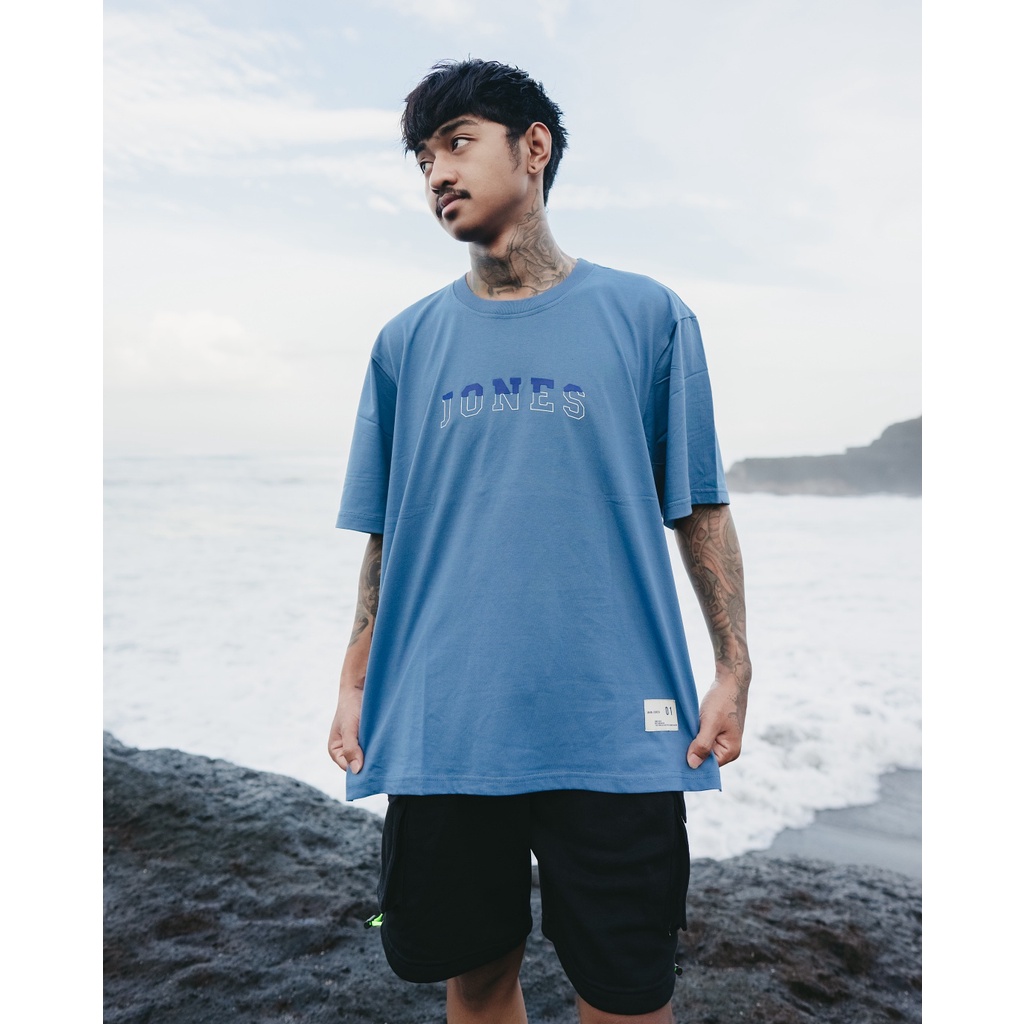 JAVAJONES Oversized Tee Park Blue