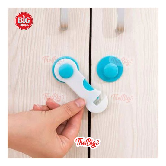 Baby Safety Lock - Kunci Pengaman Laci Kulkas Pintu Lemari dari Anak Bayi Penahan Keselamatan baby