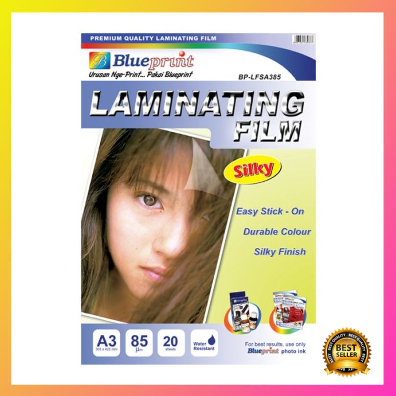 

Diskon Blueprint BP-SFA385 Laminating Silky Film A3