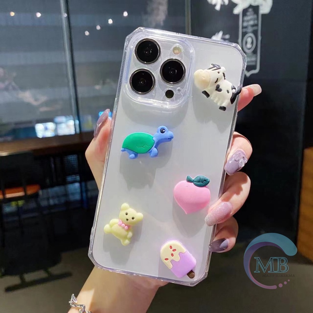 Y022 CLEAR CASE SOFTCASE CLEAR JELLY KARAKTER 3D CUTE SAMSUNG A03S J2 PRIME GRAND PRIME A10S M01S A20S A21S A31 A51 A12 MB2615