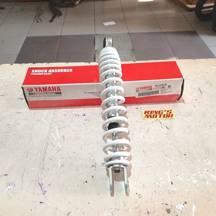 shockbreaker / shock belakang mio GT, mio j, soul gt PUTIH asli yamaha