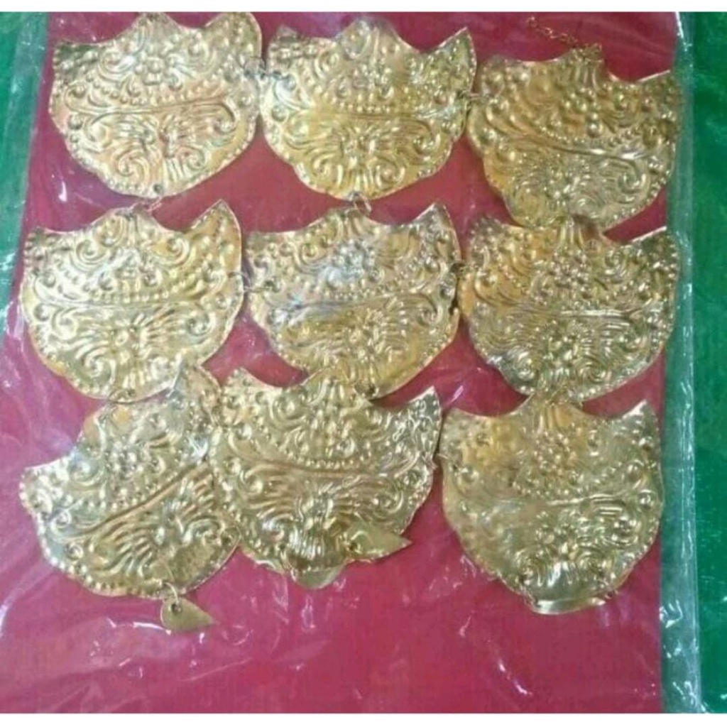 Aksesoris adat makassar kalung susun 9 baju bodo