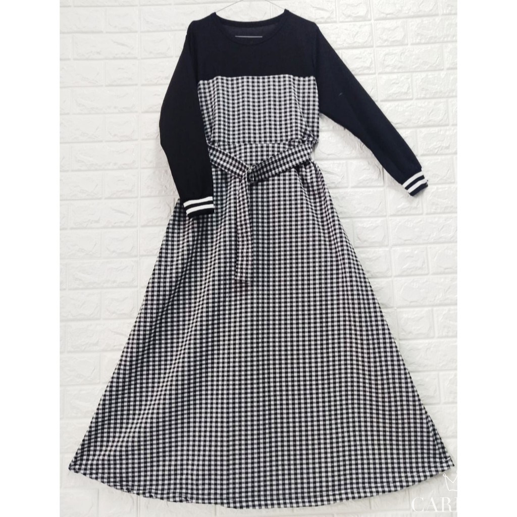 PLUMATE DRESS GAMIS CARLINA FASHION
