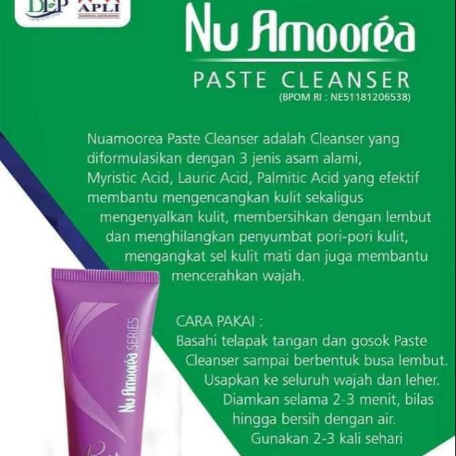 NU AMOOREA PASTA CLEANSER NU AMOOREA ORIGINAL