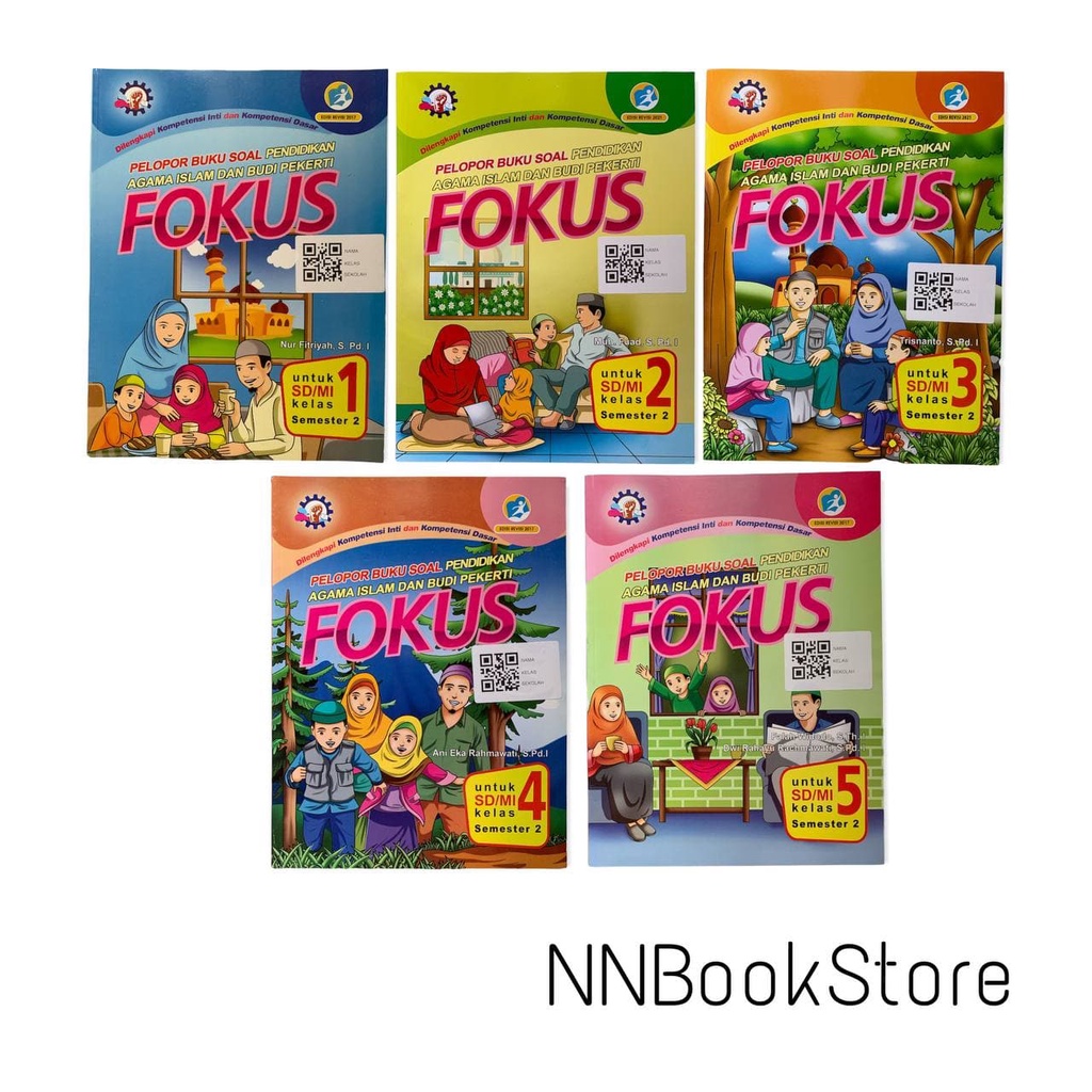 FOKUS PAI [PELOPOR BUKU SOAL PENDIDIKAN AGAMA ISLAM DAN BUDI PEKERTI]KELAS 1,2,3,4,5,6 SD SEMESTER 2