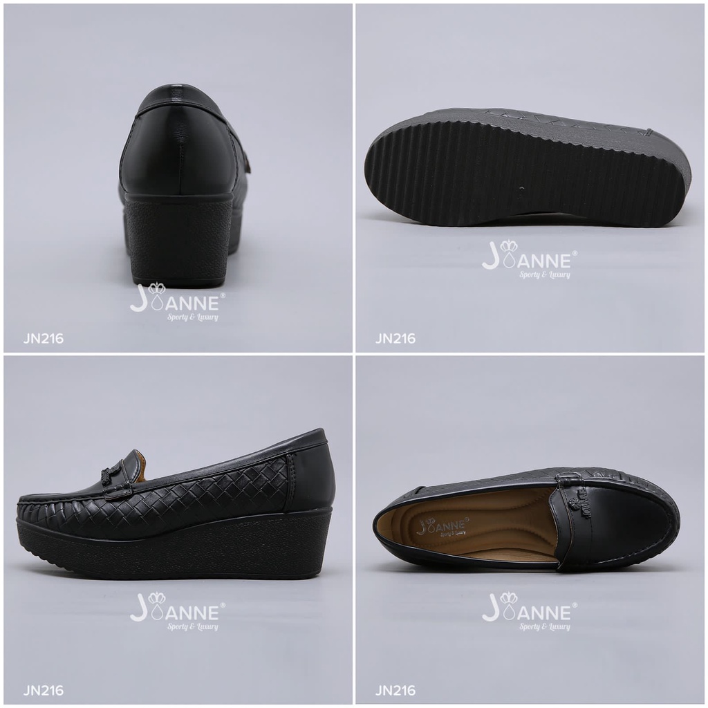 JOANNE SEPATU WANITA WEDGES SHOES #JN216 ORIGINAL