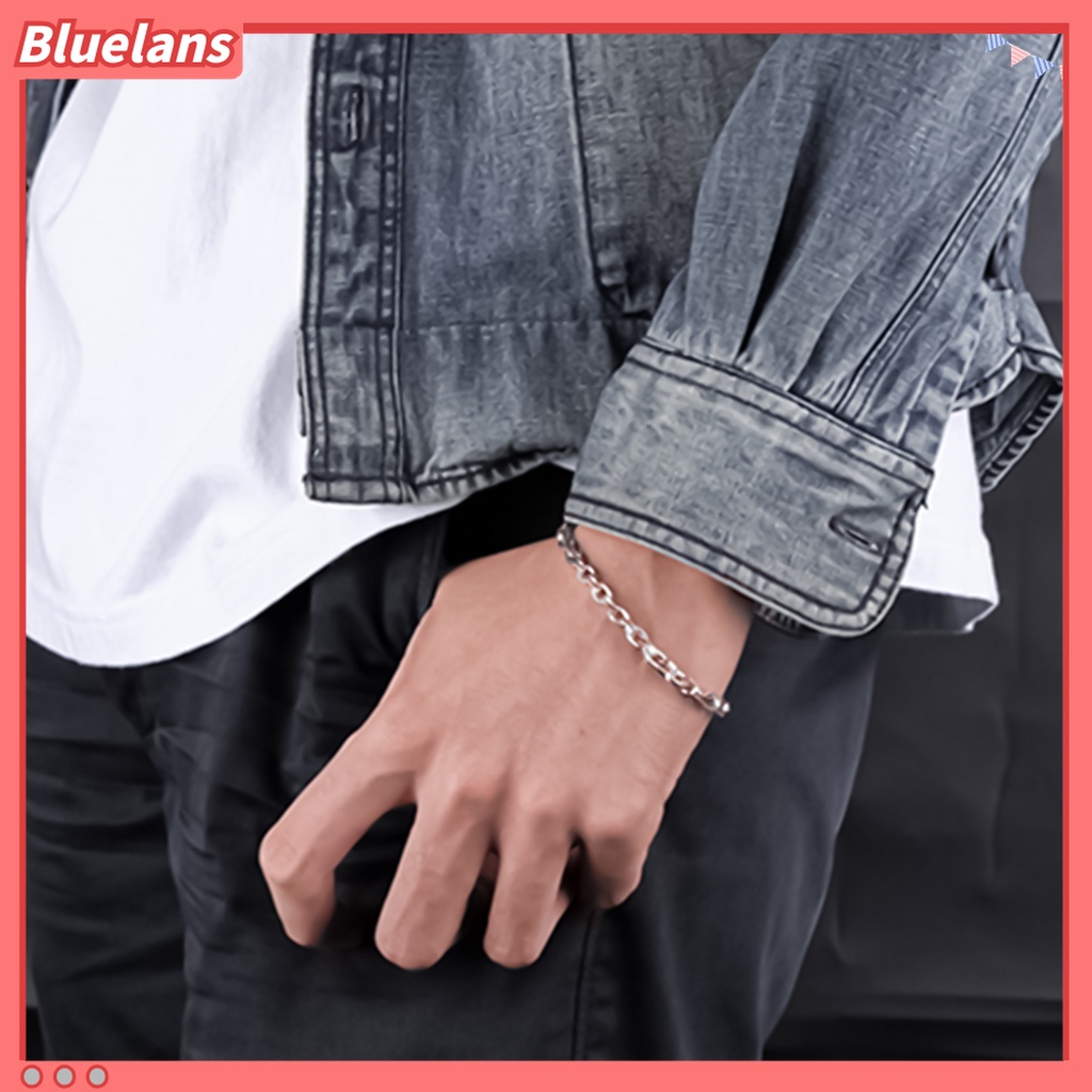 Gelang Rantai Lapis Silver Model Twisted Gaya Elegan Untuk Wanita