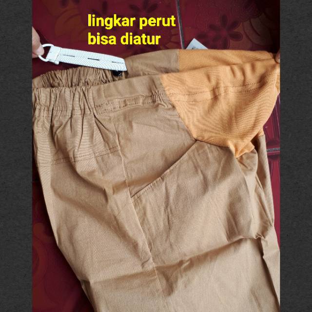 Celana Hamil Katun / Celana Hamil Kerja / Celana Kerja Hamil / maternity / CELANA HAMIL KATUN