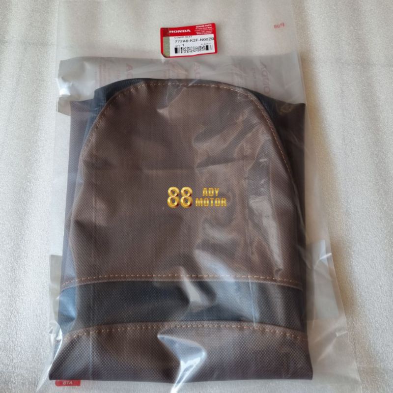 Lapis Jok / Kulit Sadel K2F Scoopy Esp New (2021-Skrg) Hitam-Coklat Original Honda