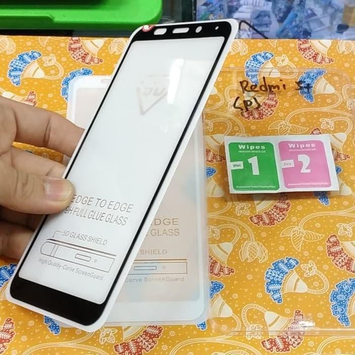 Tempered glass full xiaomi redmi 5+ redmi 5 plus gorila glass full