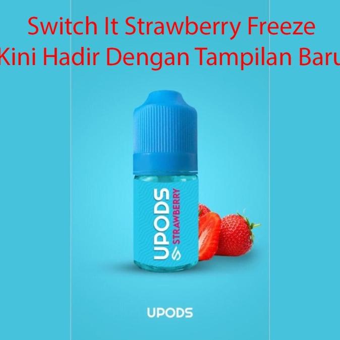 Jual NEW!! Switch It Strawberry Freeze SALT NIC JUICE CARTEL x UPODS 