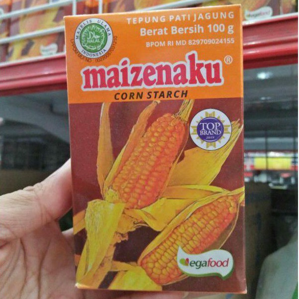 

Maizenaku Tepung Maizena 100 gr/Pati Jagung/Corn Starch/Bubur/Kue Kering/Masakan