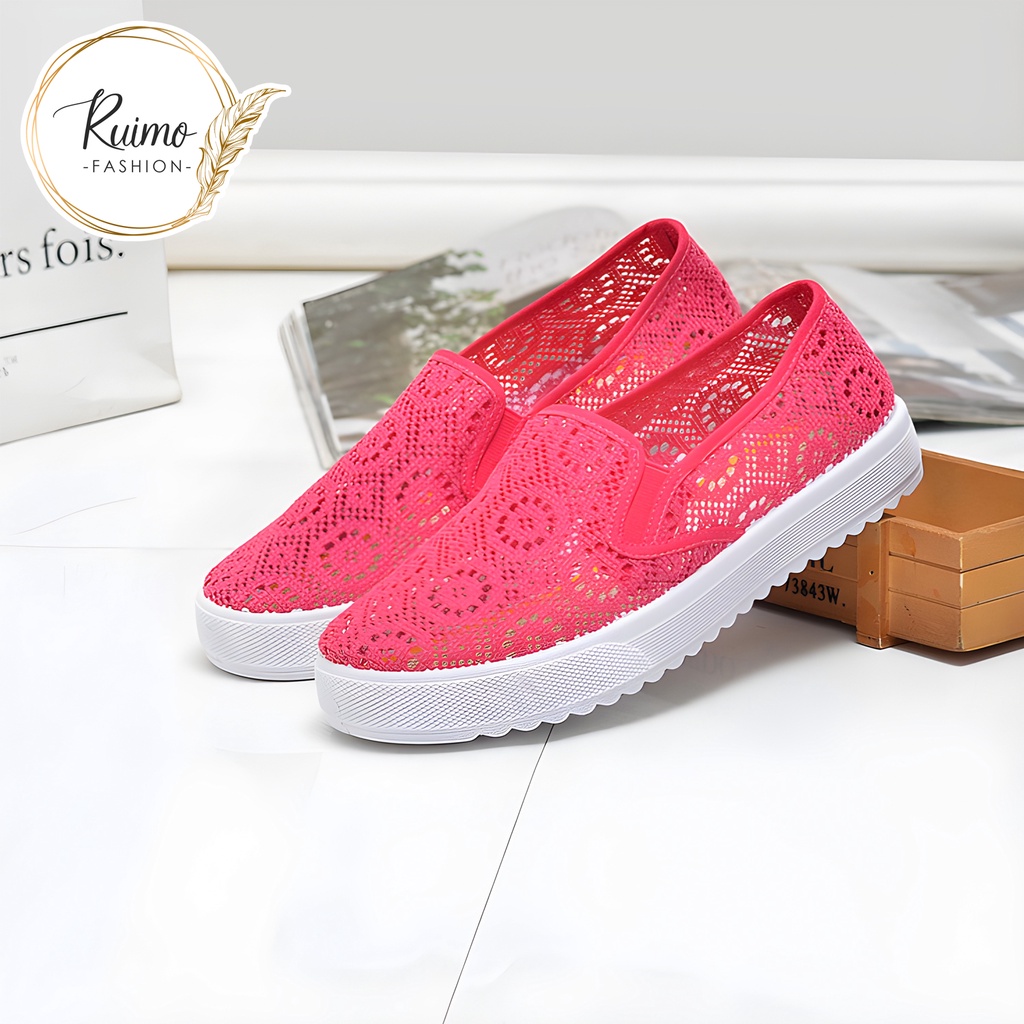 Sepatu SlipOn Wanita Model Trendy Fashionable - 87