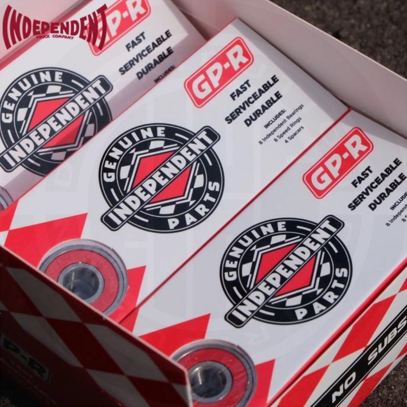 INDEPENDENT Genuine Parts GP-R Box 6set Skateboard Bearings