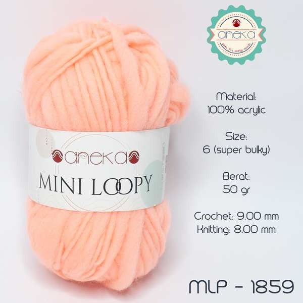 BENANG MINI LOOPY / LOOPY MINI YARN - 1859