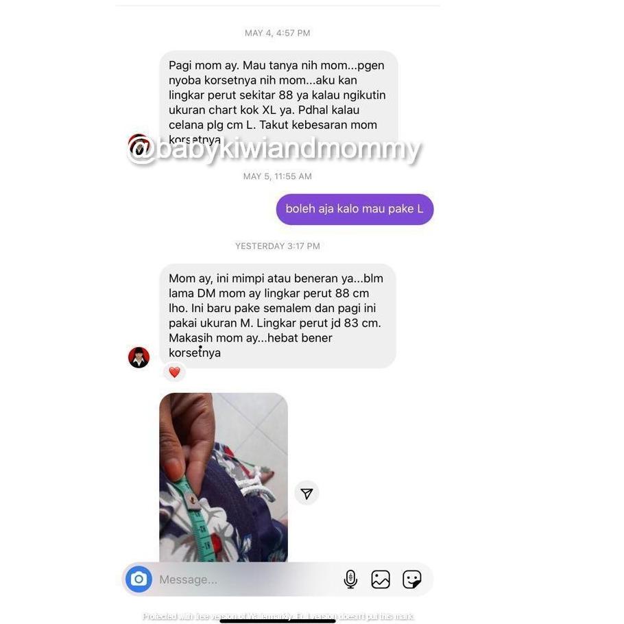 Hot - Ayree Breathable Corset / Korset Adem Nyaman Dipakai by Ayrianti