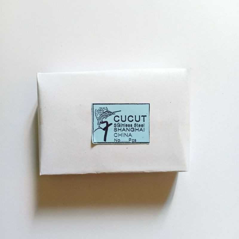 Kail Pancing Cucut Stainless Steel Size No. 7 Isi 100 Pcs