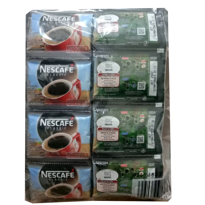 

(BISA COD) NESCAFE KOPI INSTANT CLASSIC 2 GRAM X 60 SACHET