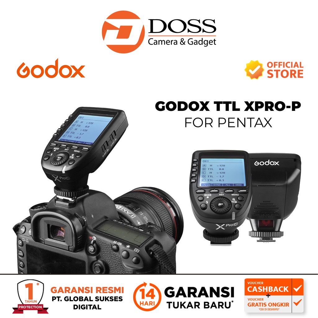 Godox Xpro Pentax / Godox Trigger Xpro for Pentax / X-pro Pentax