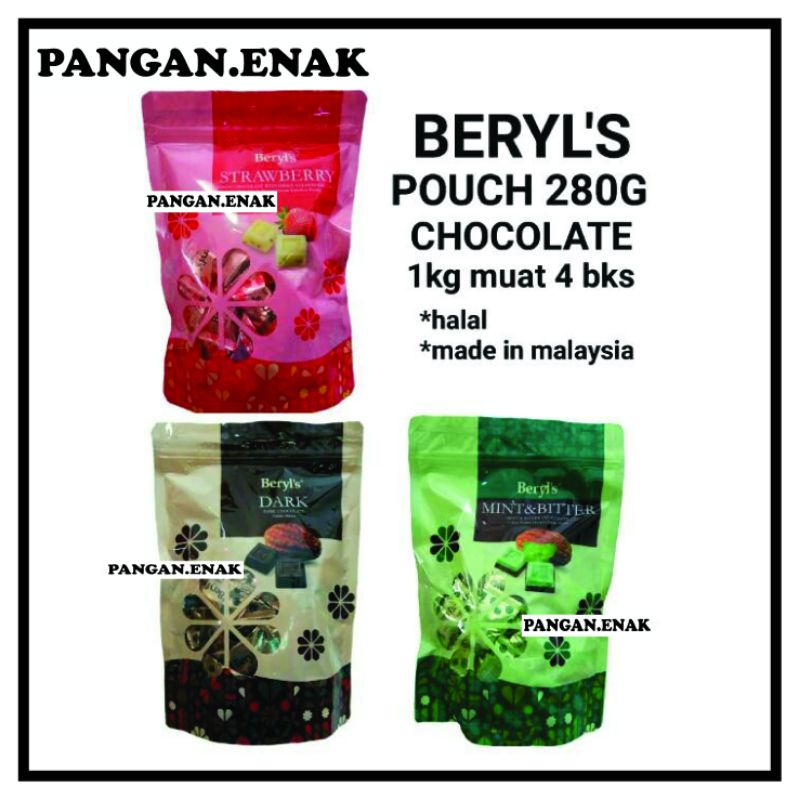 

BERYL'S COKLAT 280G POUCH BERYLS MALAYSIA HALAL