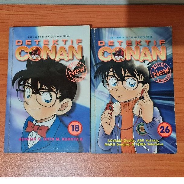 set komik detektif conan spesial