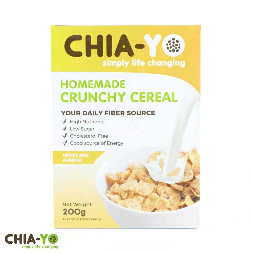 

Ready Stok CHIAYO CRUNCHY CEREAL 200gr Murah