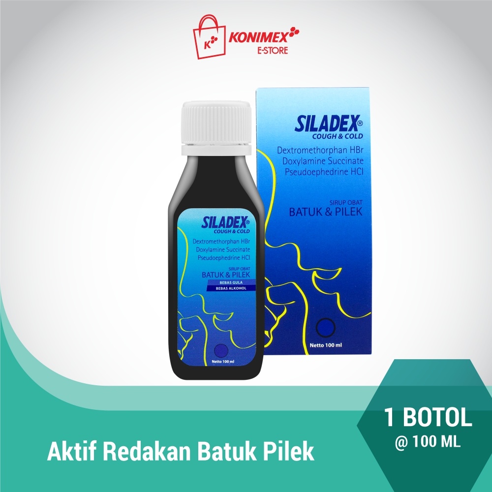 Siladex Syrup Batuk 60ml/100ml ORIGINAL-BPOM