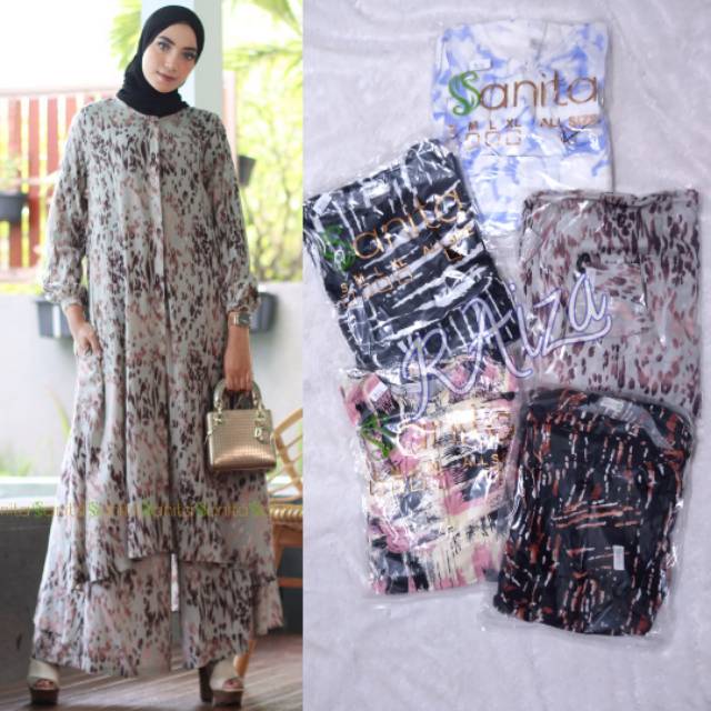 Set Kulot Tunik Denia by Sanita