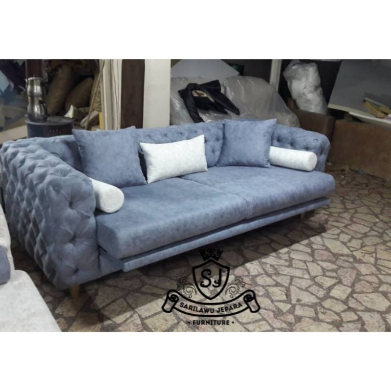 Sofa Chester Set | Sofa Furniture | Sofa Ruang Tamu | Berkualitas