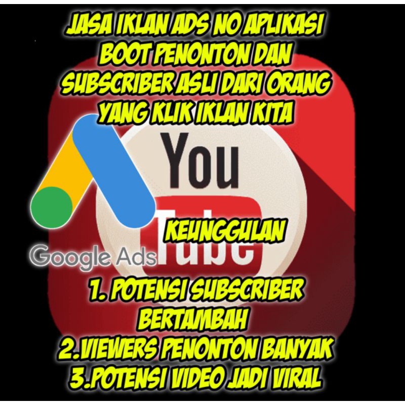 JASA PEMBUATAN IKLAN VIDEO YOUTUBE / CHANEL YOUTUBE