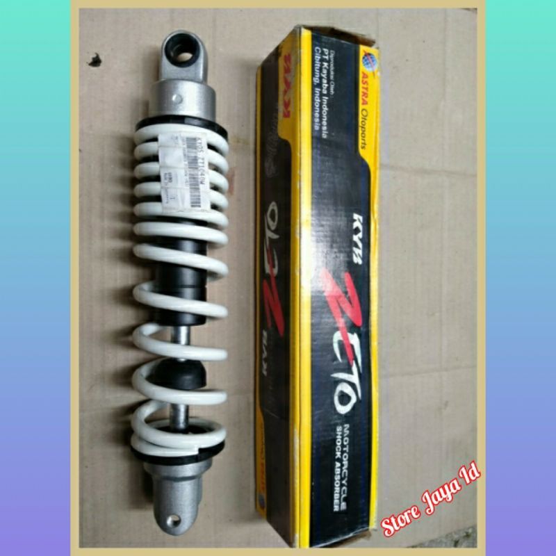 Shock Belakang Variasi Untuk Sepeda Honda Vario + Beat Warna Putih.