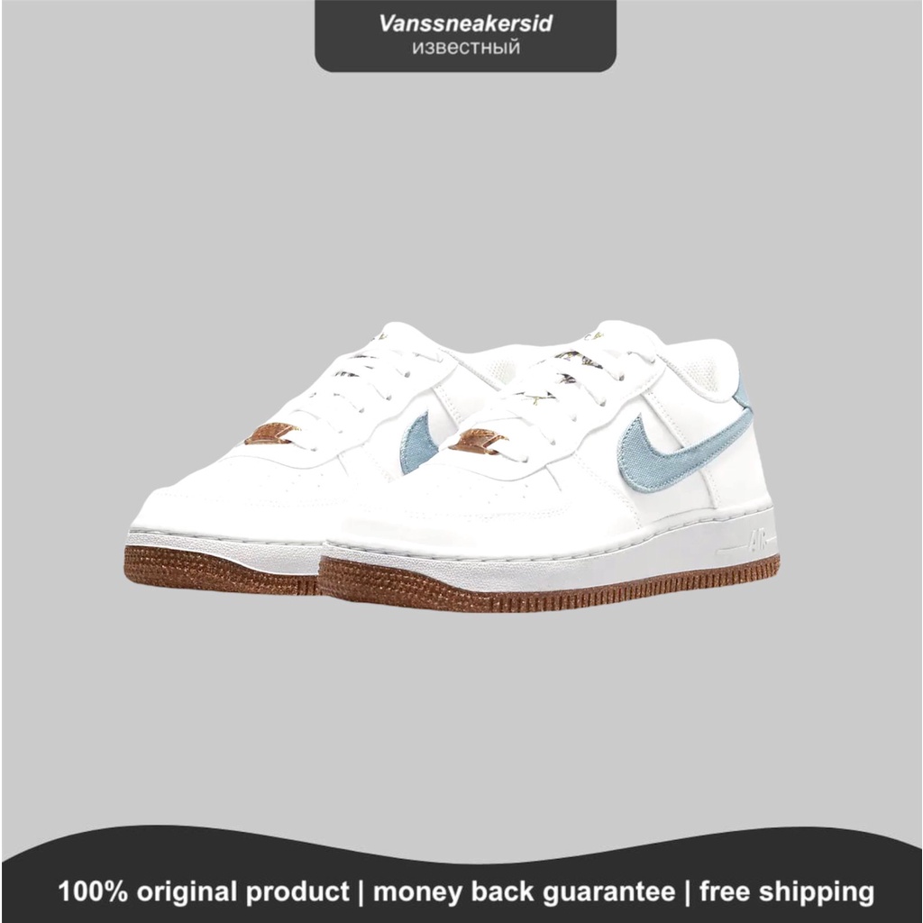 NIKE AIR FORCE 1 POMEGRANATE BLUE OBSIDIAN ORIGINAL