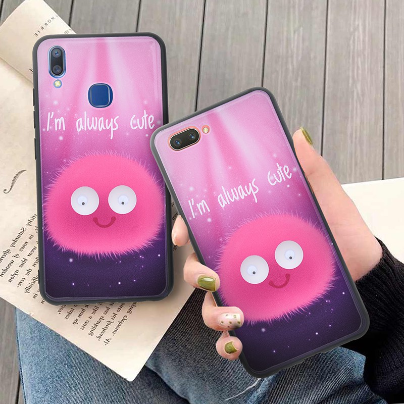 CASE HARDCASE CASING MOTIF CUTE IPHONE 6 6S 6G OPPO A37 NEO 9 A3S A5 REALME C1 A5S A7 REALME 3