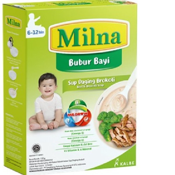 Milna Bubur Bayi UNtuk 6-12 Bulan 120gr