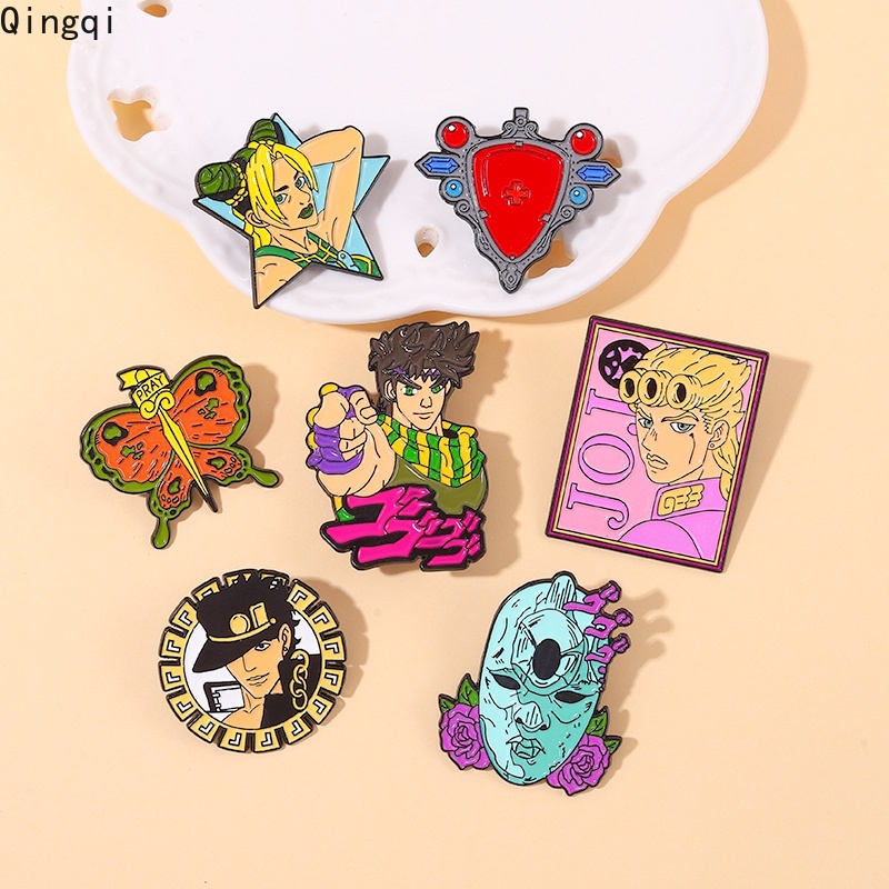 Bros Pin Enamel Desain Kartun Anime Bahan Metal Untuk Pria Dan Wanita