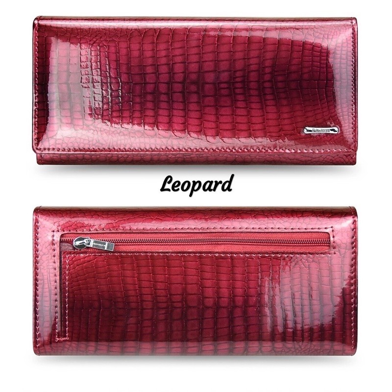 Dompet kulit wanita dompet panjang dompet glossy dompet kulit wallet dompet lipat dompet polos