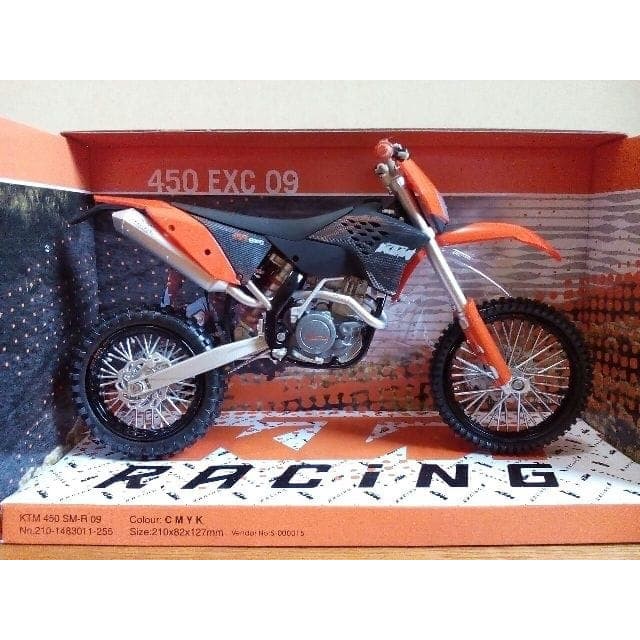 Diecast New Ray Vespa - Diecast Motogp - Diecast Ducati Diecast Motor Trail Ktm 450 Exc 2009