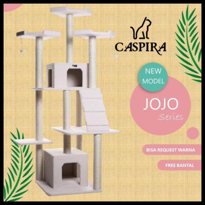 kandang caspira - cat tree - cat condo - kandang kucing tingkat - cat