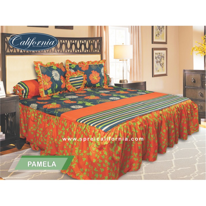 Sprei Rumbai California Pamela UK 180X200