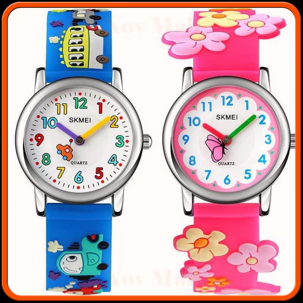 SKMEI Jam Tangan Anak Creative Pointer 3D Cartoon Strap - 1685