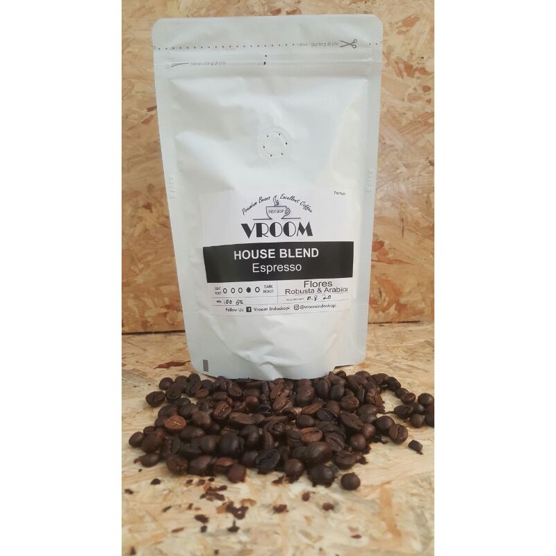 

House blend robusta arabika premium- 100gr
