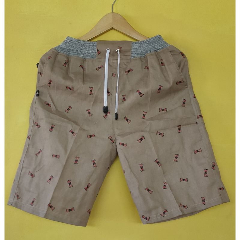 CELANA PENDEK PRIA MOTIF PRINTING ANTI LUNTUR KUALITAS BAGUS ALL VARIASI DARI UKURAN ANAK SAMPAI UKURAN DEWASA FULL PINGGANG KARET ADA TALI WARNA AWET TIDAK LUNTUR COCOK BUAT ACARA SANTAI CASUAL MAUPUN PANTAI