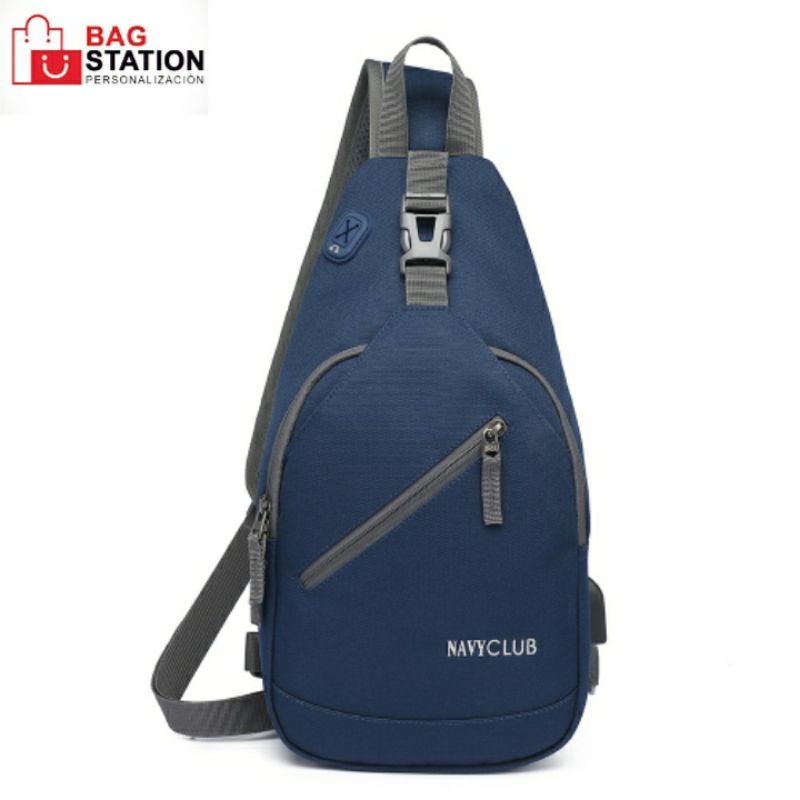 TAS SELEMPANG NAVY CLUB ORIGINAL TAS CHEST BAG TAS TRAVEL SLING BAG NAVY CLUB ORIGINAL