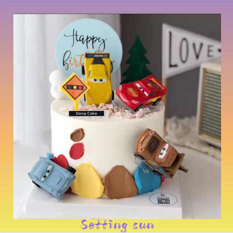 Cake Topper Happy Birthday / Tusukan Hiasan Kue Happy Birthday Acrylic TN