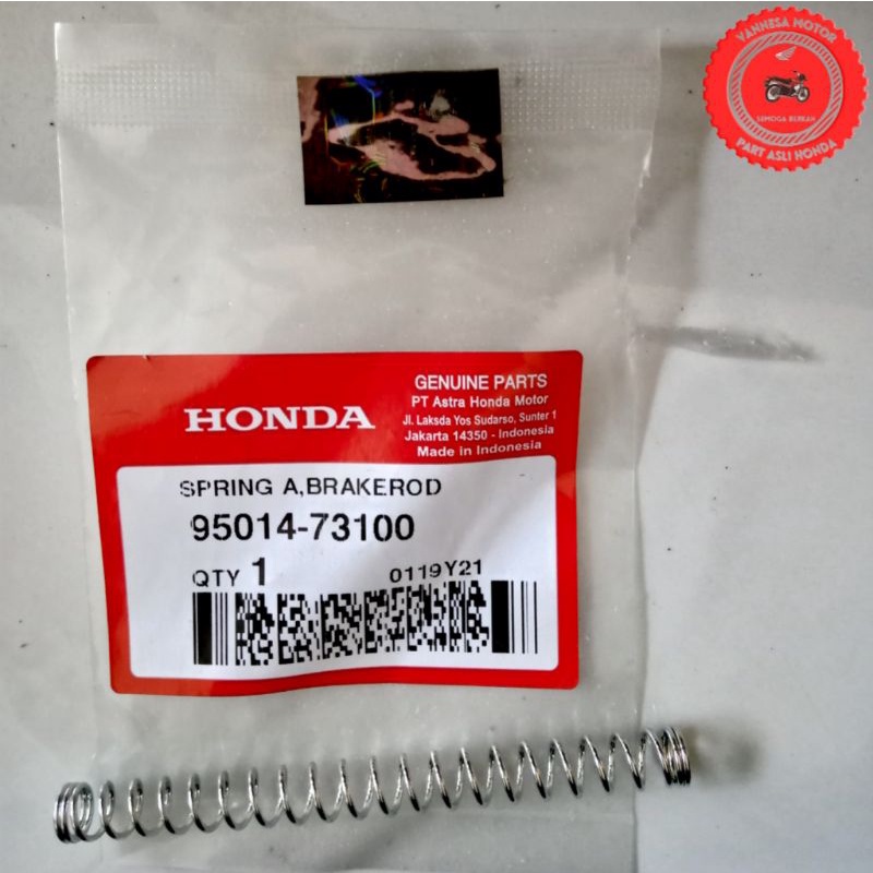 PER PIR BATANG REM HONDA WIN TIGER BEBEK ASTREA 95014-73100