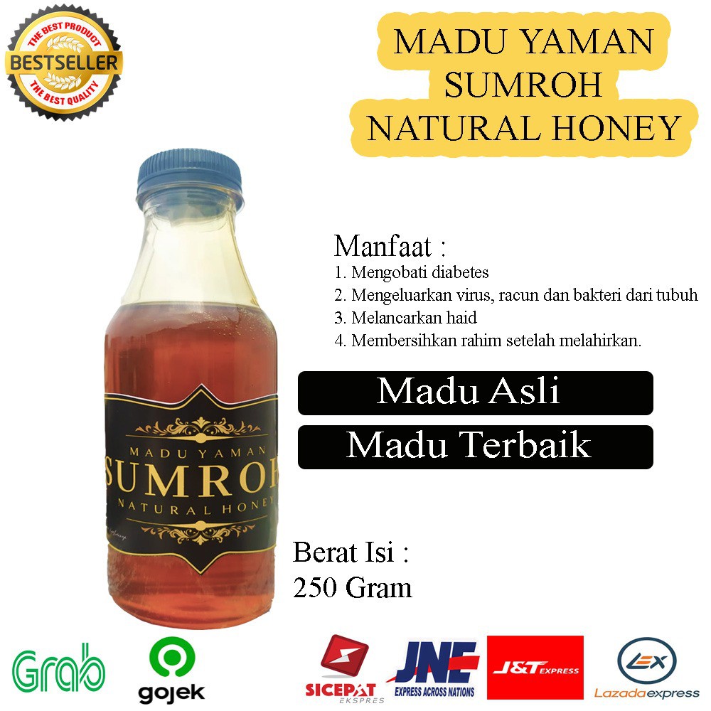 

Madu Yaman Sumroh 250GR Madu Asli Yaman. Menjaga Daya Tahan Tubuh