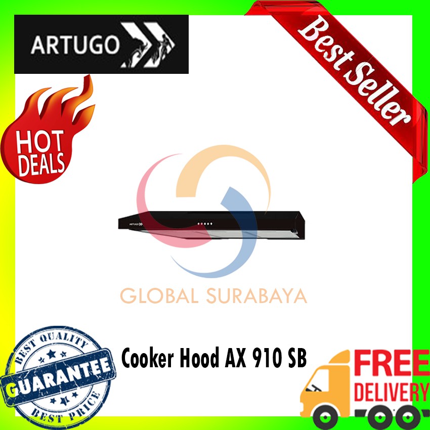 Artugo Cooker Hood - AX 910 SB