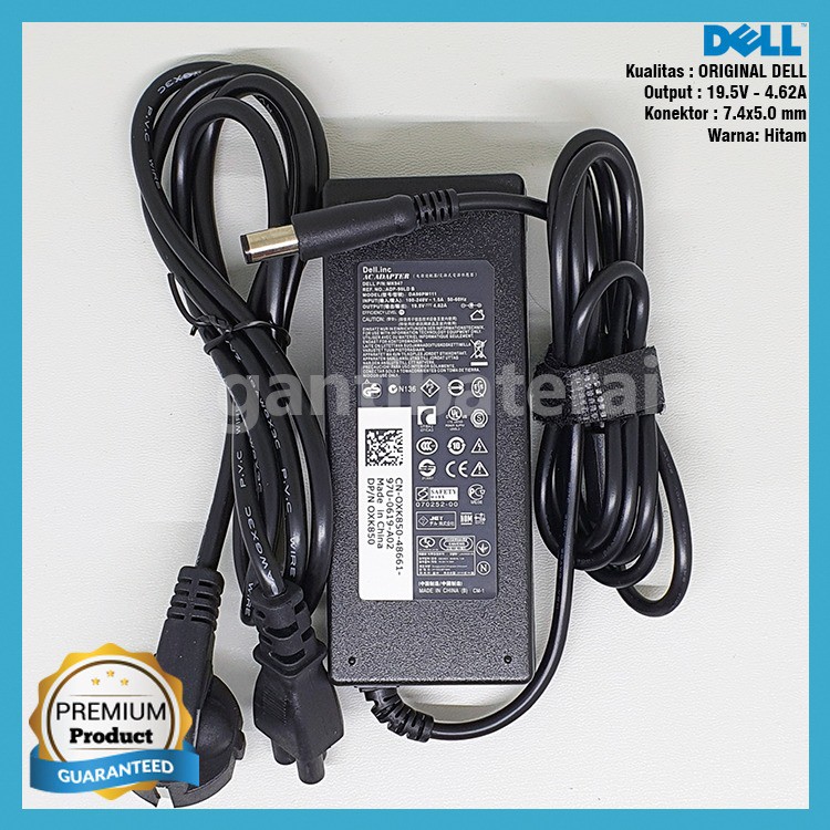 Adaptor Charger Dell D600 D610 D620 D630 D630N D631 4.62a