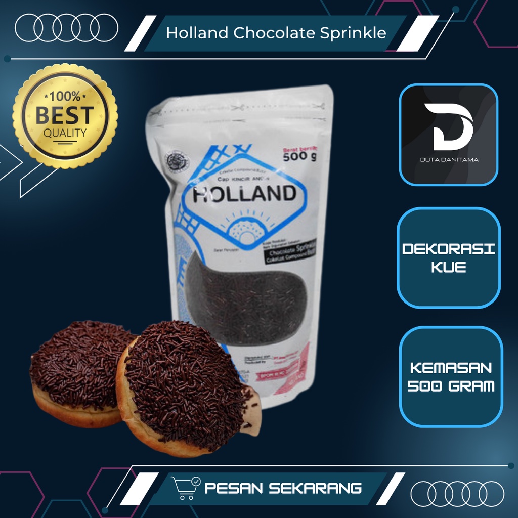 

Holland chocolate sprinkle 500 gr